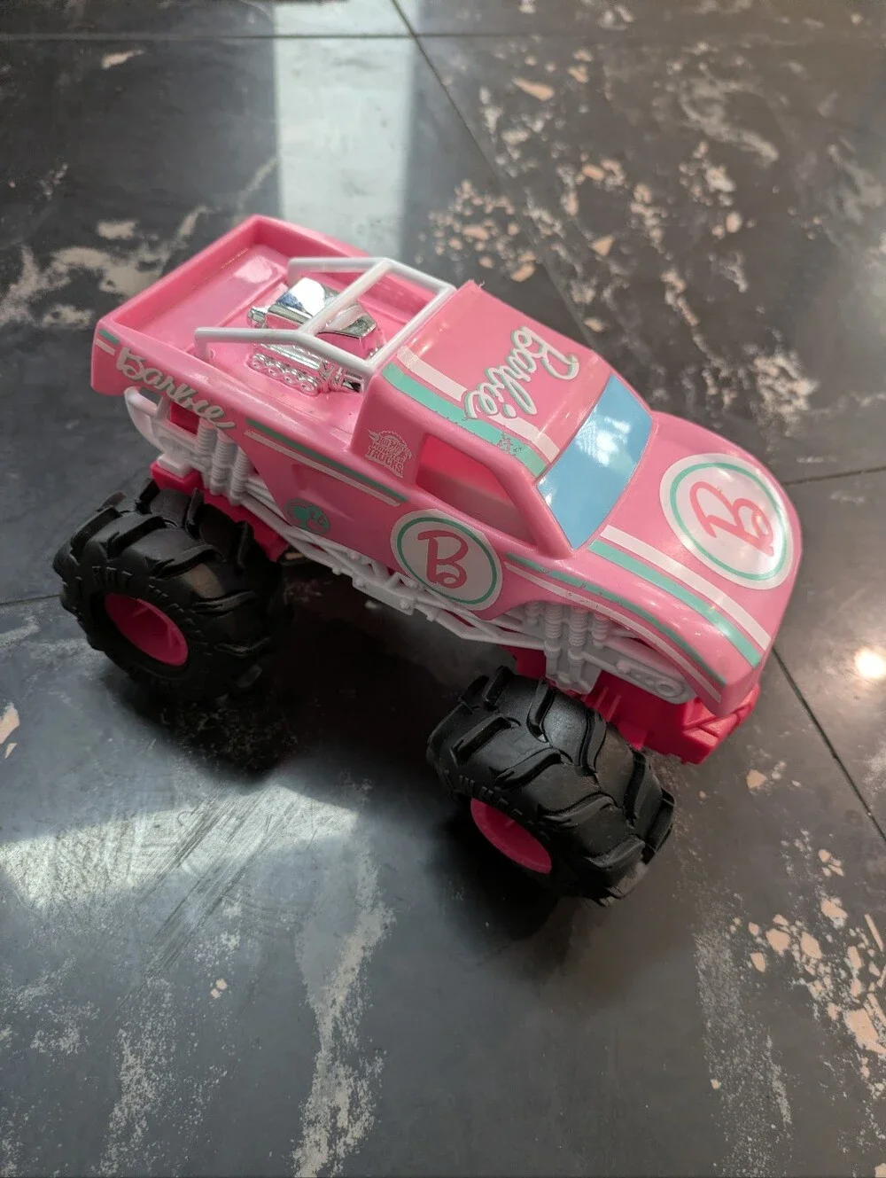 Barbie Hot Wheels Monster Truck Remote Control Car